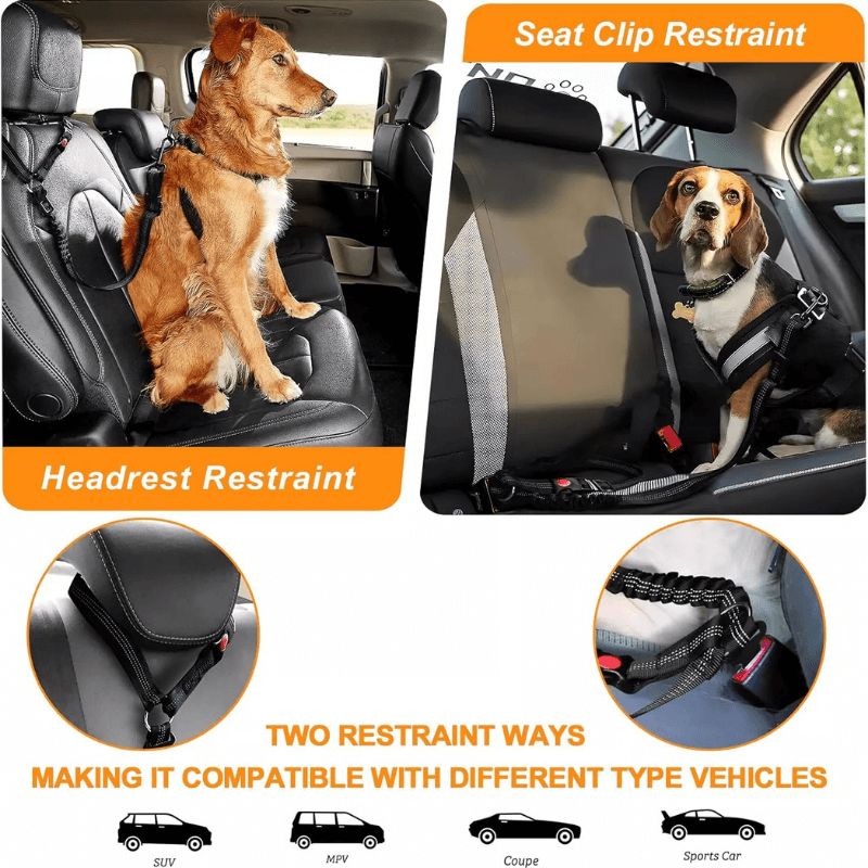 PrimaPet™ Premium Car Seat Belt 2-Pack